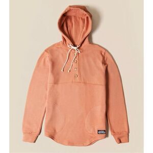 Muttonhead Unisex Cloud Fleece Bamboo Camping Hoodie Terra Cotta